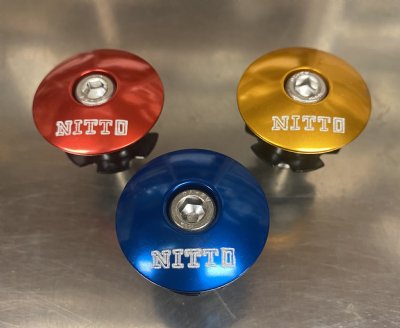 Nitto Engraved Stem Cap