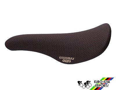 Kashimax AX2A Dark Brown Zig Zag Aero Saddle 